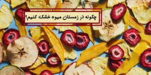 چگونه در زمستان میوه خشک کنیم؟ (چند روش ساده)