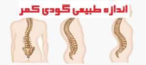 اندازه طبیعی گودی کمر چقدر است؟