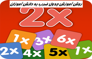 روش آموزش جدول ضرب به دانش آموزان