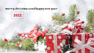 عکس نوشته تبریک کریسمس 2022 به انگلیسی