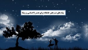 پیام های شب بخیر عاشقانه برای همسر (احساسی و زیبا)