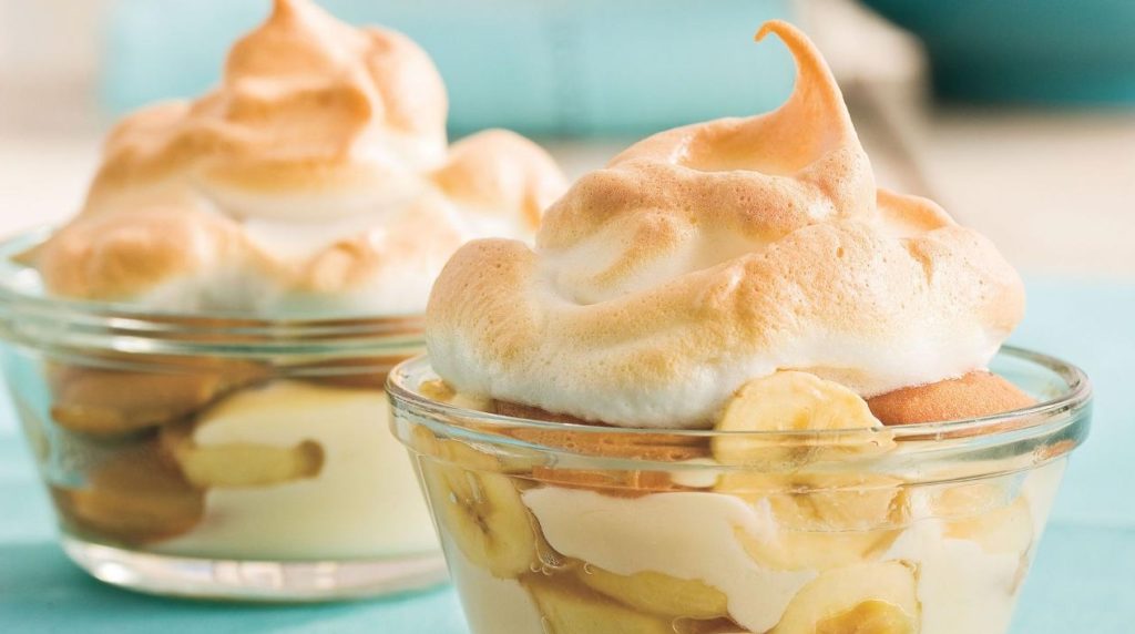 طرز تهیه پودینگ موز فوری به روش ساده بسیار خوشمزه