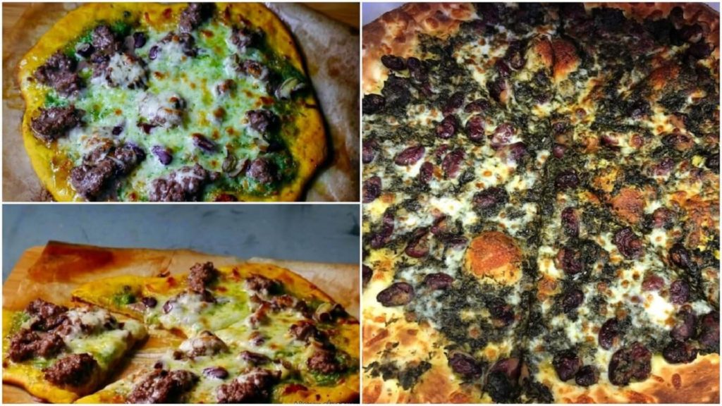 طرز تهیه پیتزا قورمه سبزی به روش ساده و سریع