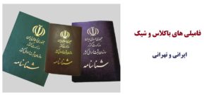 فامیلی های باکلاس و شیک ایرانی و تهرانی