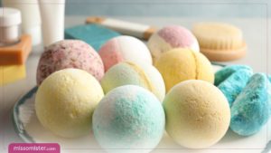 طرز تهیه بمب حمام (کوکتل پدیکور) با جوش شیرین در خانه