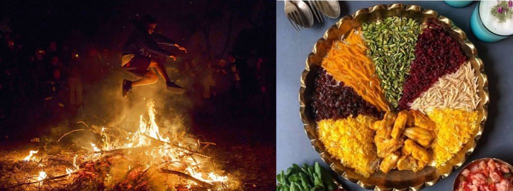 غذای چهارشنبه سوری در شهرهای ایران چیست؟