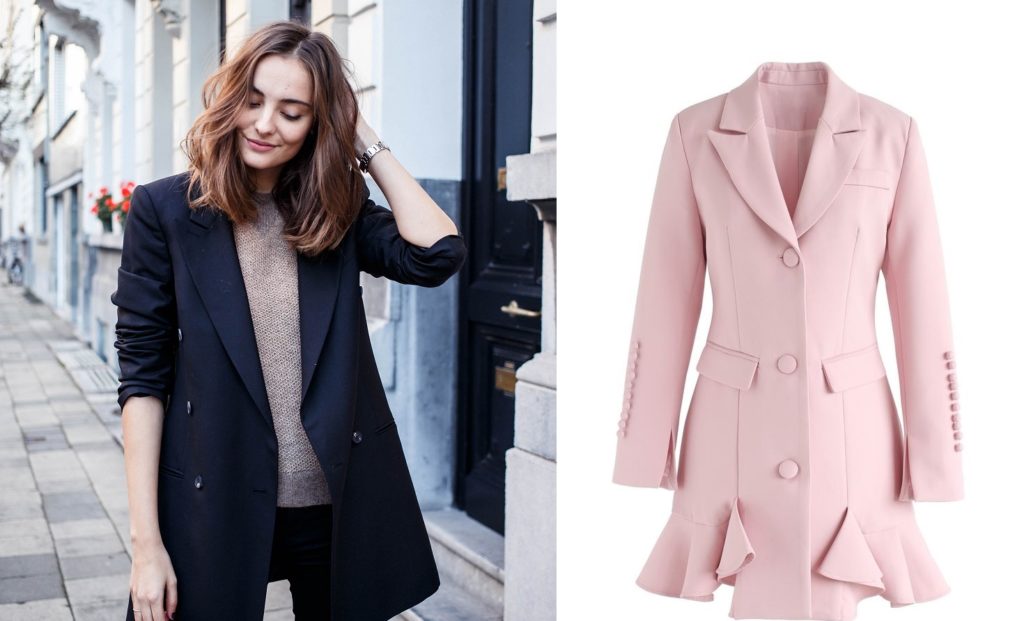 30 مدل مانتو کتی یقه انگلیسی جلو باز و دکمه دار جدید بهار 1400