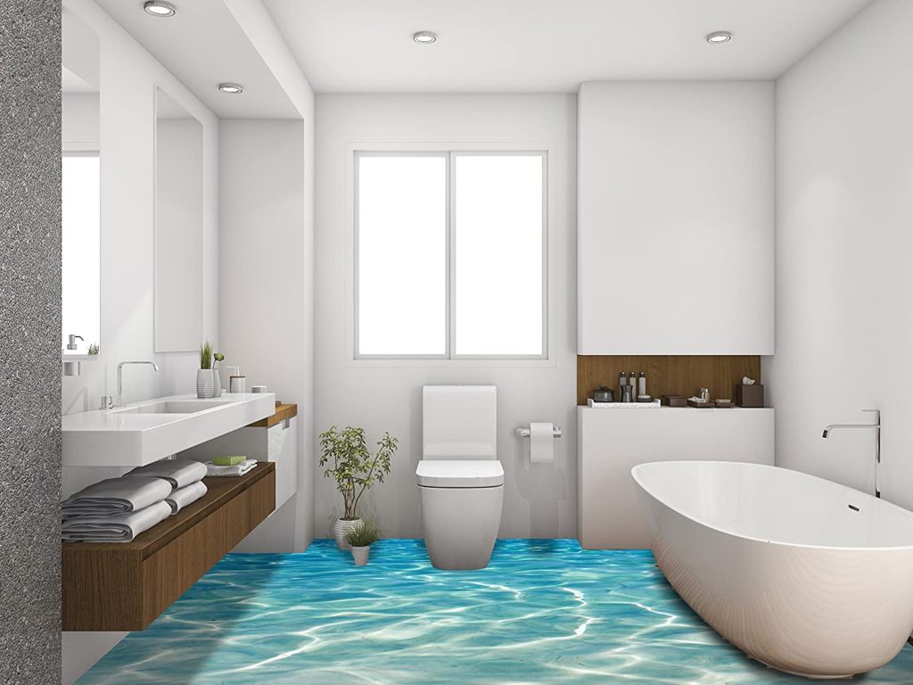 چگونه رنگ کاشی کف سرویس بهداشتی را عوض کنیم؟ (بدون خرابی و کثیف کاری)