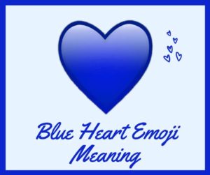 معنی قلب آبی در ایموجی ها چیست؟ 💙