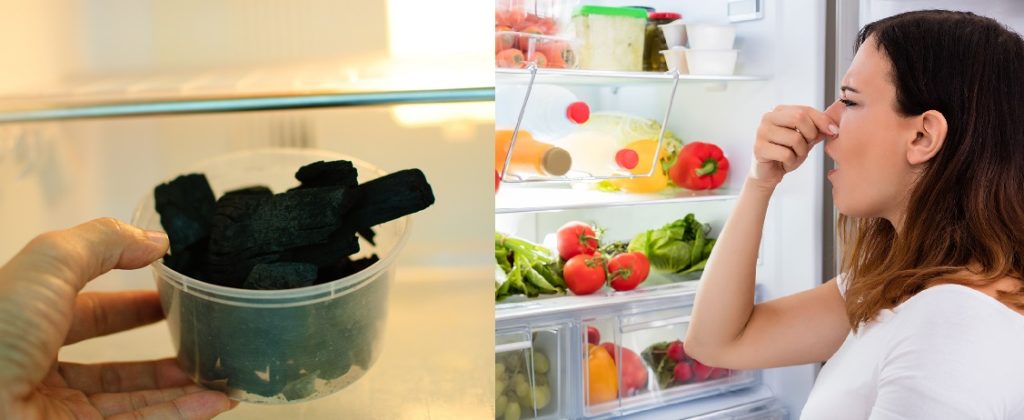 از بین بردن بوی یخچال با زغال + نکاتی برای جلوگیری از بو گرفتن یخچال