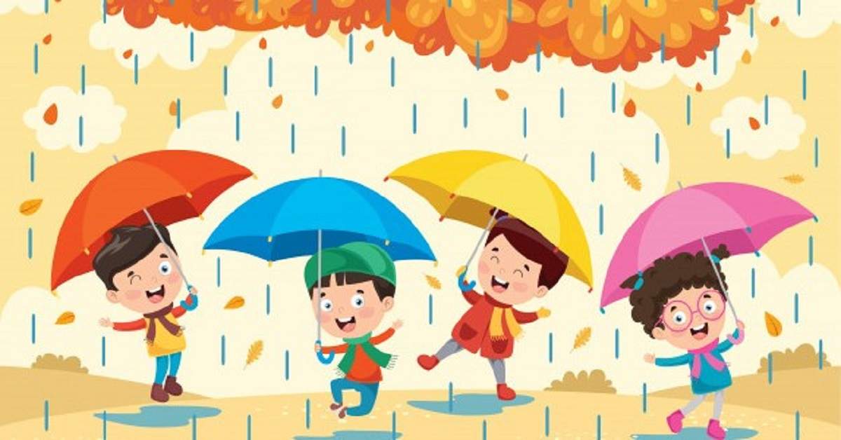 شعر کودکانه درباره باران