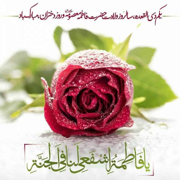 تبریک تولد حضرت معصومه (س)