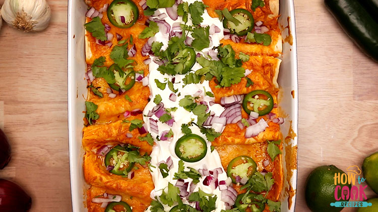 طرز تهیه چیکن انچیلادا مکزیکی