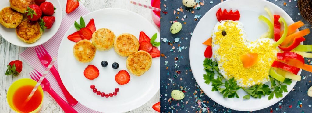 ایده تزیین غذا برای کودکان | 30 عکس تزیین غذای کودک