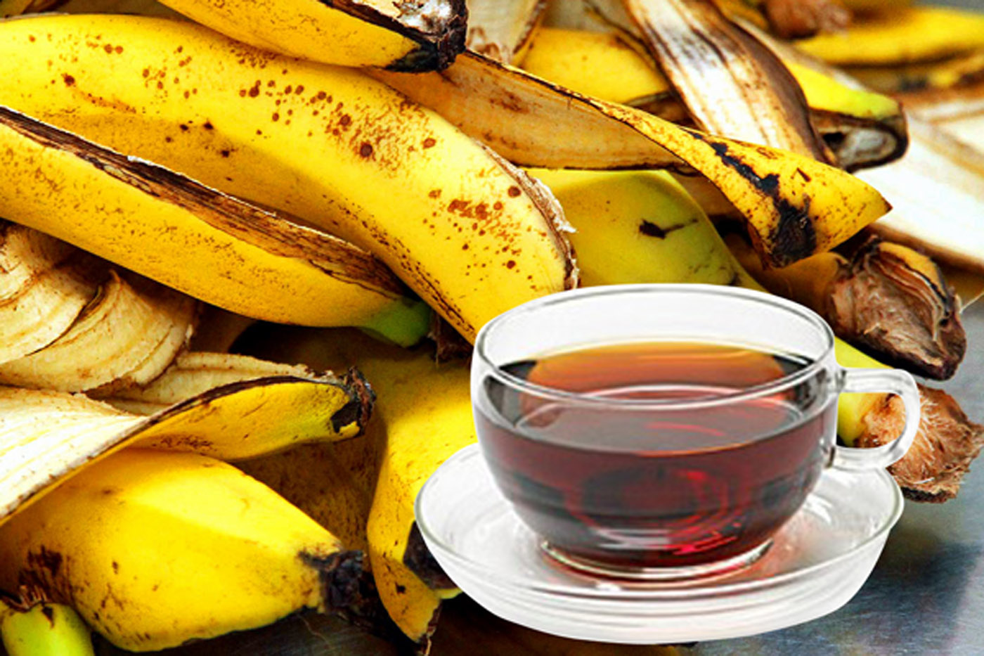 how to make banana tea