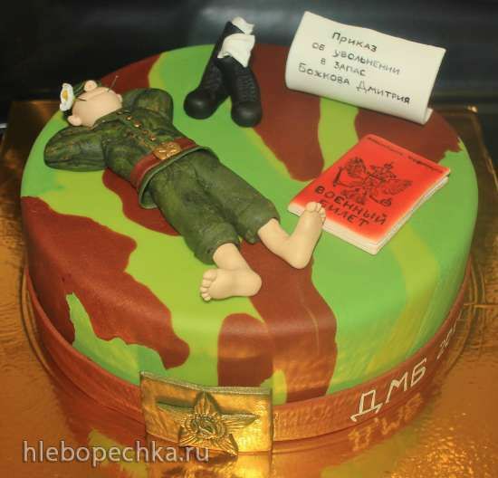 عکس های کیک پایان خدمت سربازی