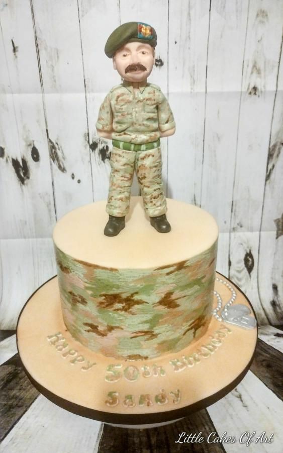 عکس کیک جشن پایان خدمت سربازی