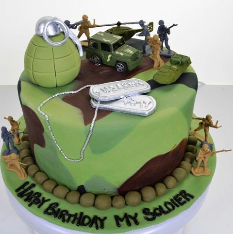 کیک پایان خدمت سربازی