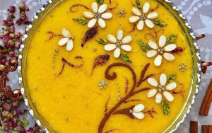 طرز تهیه شله زرد نذری برای 30 نفر خوشمزه و خوش رنگ