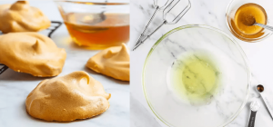 طرز تهیه مرنگ عسلی | نحوه پخت شیرینی مرنگ خانگی با عسل