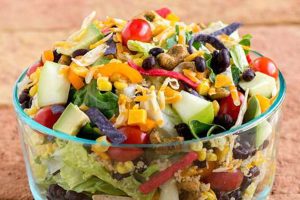 طرز تهیه سالاد مکزیکی خانگی ساده و خوشمزه