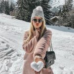 عکس دختر در برف برای پروفایل