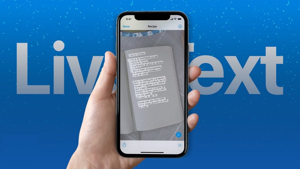 تشخیص متن داخل عکس در iOS 15 (لایو تکست آیفون)