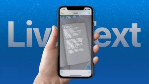 تشخیص متن داخل عکس در iOS 15 (لایو تکست آیفون)