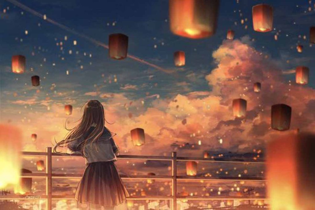 عکس از پشت سر دختر برای پروفایل