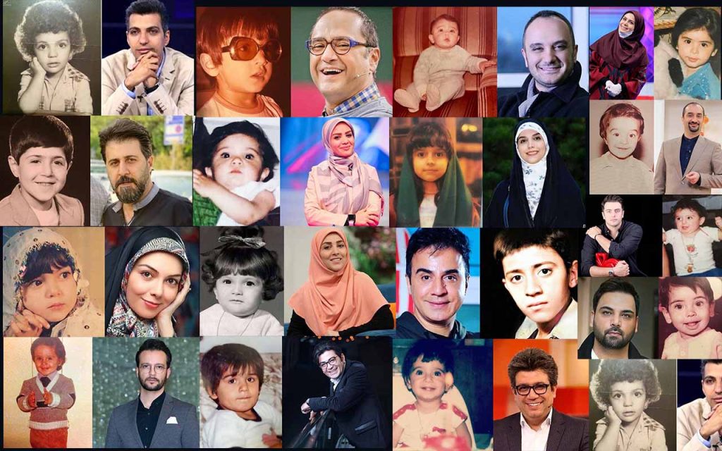 عکس کودکی مجری های معروف