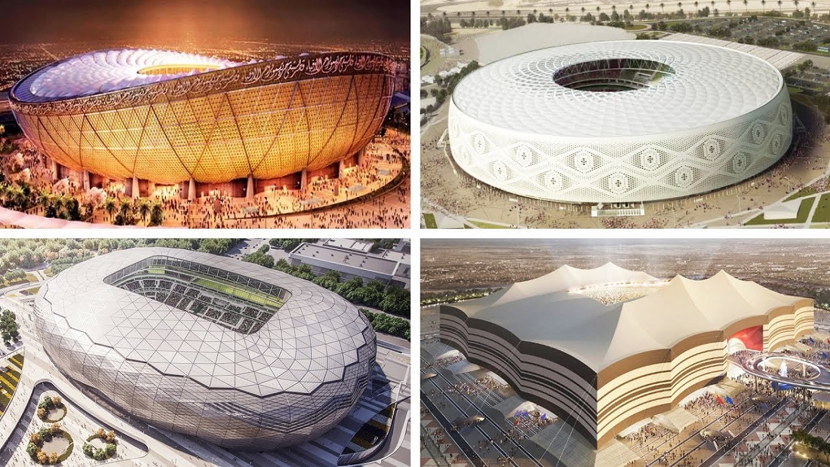 عکس استادیوم های قطر برای جام جهانی 2022