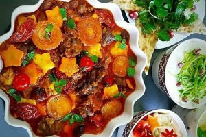 طرز تهیه تاس کباب با مرغ و به مرحله به مرحله (ساده و خوشمزه)