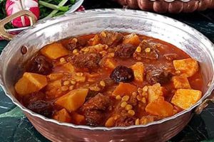 طرز تهیه خورشت به و آلو با مرغ یک غذای فوق العاده خوشمزه و مجلسی