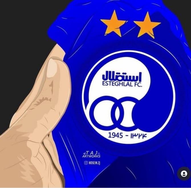 عکس استوری استقلالی
