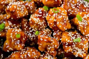 طرز تهیه مرغ عسلی کره ای