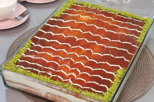 طرز تهیه کیک تریلیچه خانگی یا کیک سه شیر استانبول ترکیه