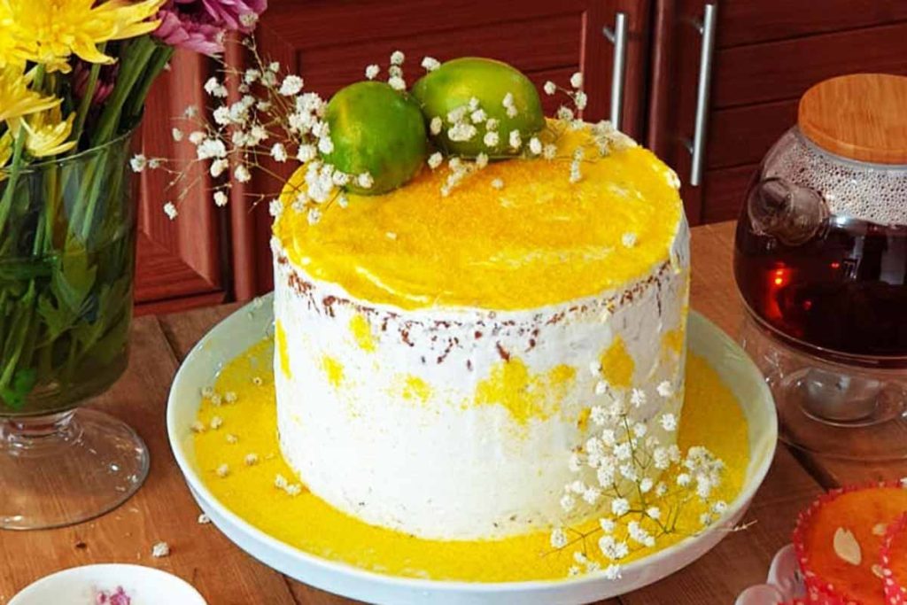 طرز تهیه کیک با لیمو ترش