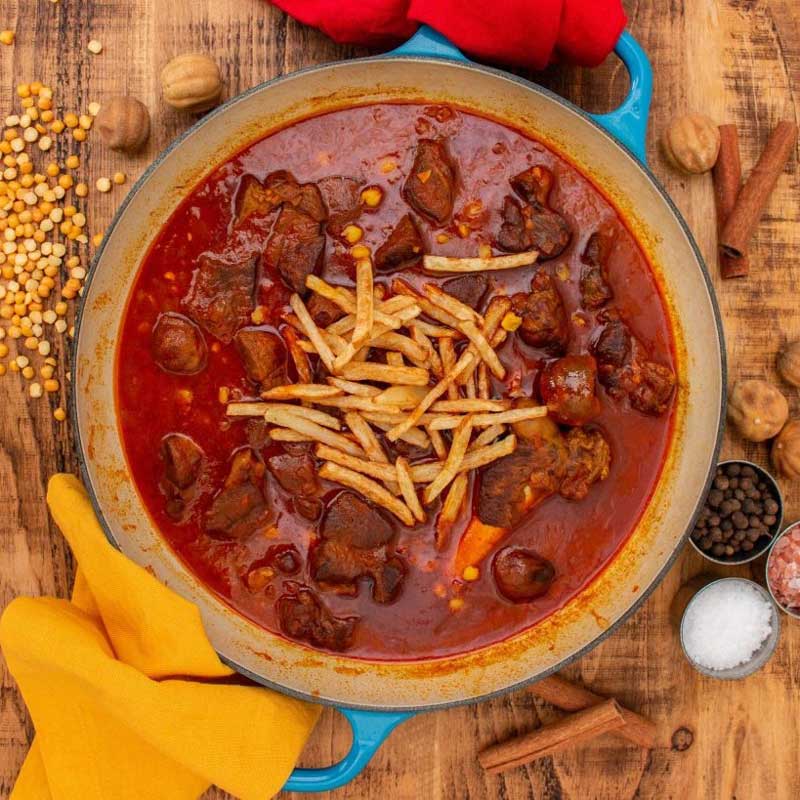 قیمه سیب زمینی
