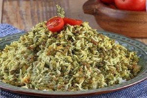 طرز تهیه ماش پلو ساده بدون گوشت و مرغ