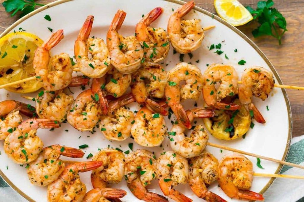 طرز تهیه میگو در فر | پخت میگو کبابی در فر