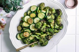 3 غذا رژیمی با کلم بروکلی و کدو سبز