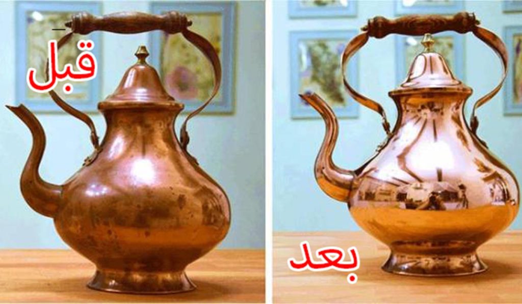 بهترین روش تمیز کردن ظروف برنجی