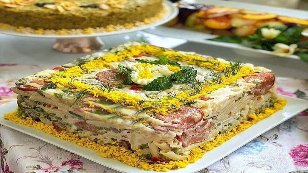 طرز تهیه سس سالاد ماکارونی رستورانی