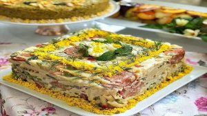 طرز تهیه سس سالاد ماکارونی رستورانی