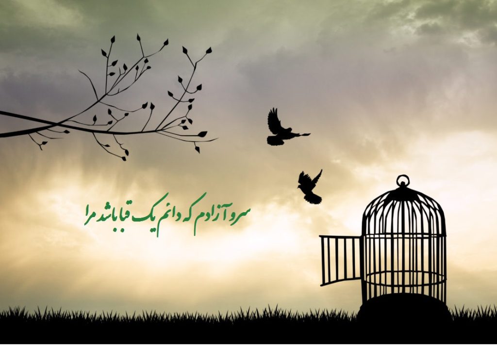 سبز سازم خار اگر در زیر پا باشد مرا