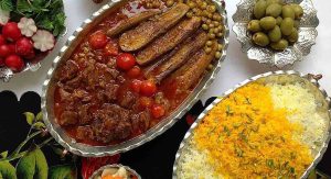 پیشنهاد غذا برای امروز شنبه 23 بهمن 1400