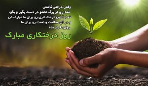 35 عکس نوشته روز درختکاری برای پروفایل و استوری