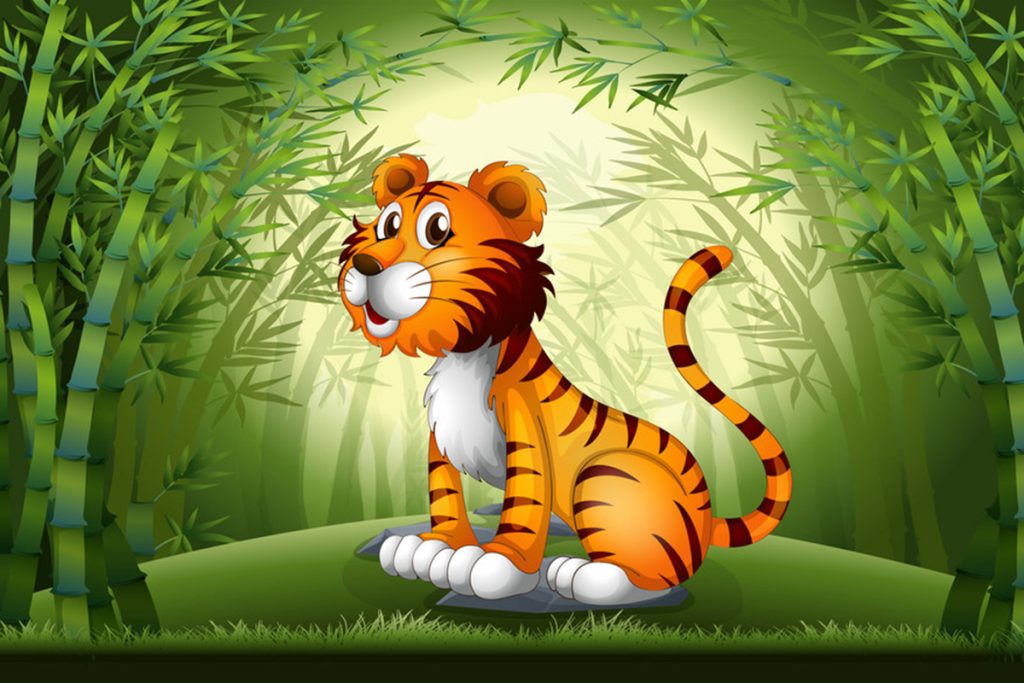 3 شعر کودکانه درباره ببر زیبا، کوتاه و ساده