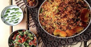 طرز تهیه لوبیا پلو با مرغ فوق العاده خوشمزه