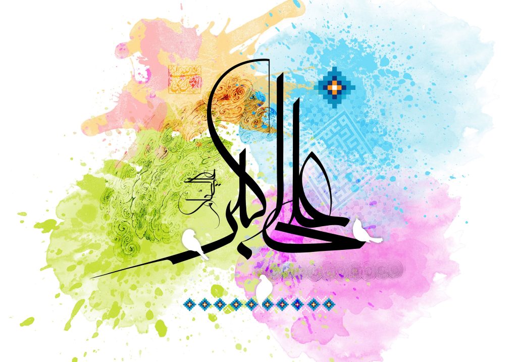 عکس نوشته ولادت حضرت علی اکبر
